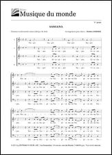 Sangena SATB choral sheet music cover